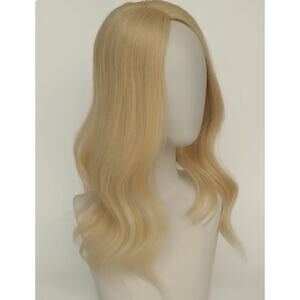 Alina | Human Hair Topper Silk Base in 6x6.5 Inch-Light Blonde